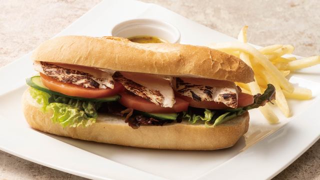 チキンベジサンド